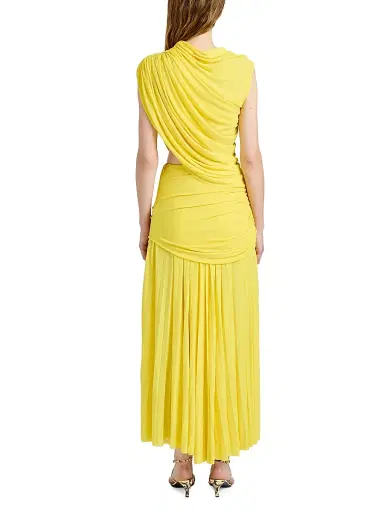 Proenza Schouler Women's Irma Draped Jersey Maxi Dress | Thumbnail 4 Proenza Schouler Women's Irma Draped Jersey Maxi Dress | Thumbnail 4