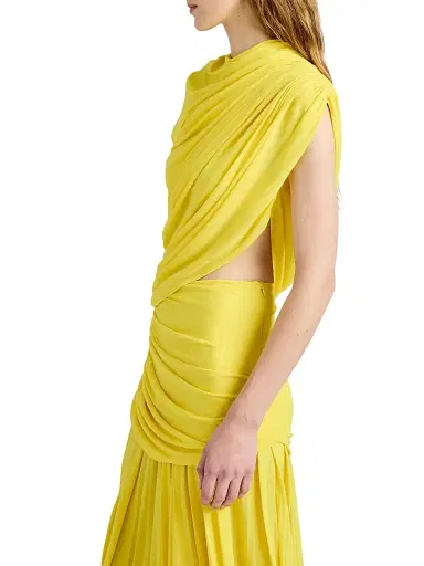 Proenza Schouler Women's Irma Draped Jersey Maxi Dress | Thumbnail 5 Proenza Schouler Women's Irma Draped Jersey Maxi Dress | Thumbnail 5