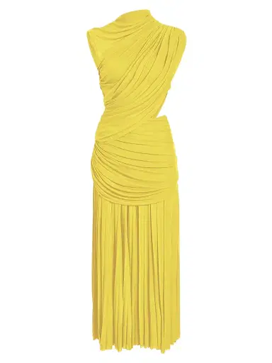 Proenza Schouler Women's Irma Draped Jersey Maxi Dress | Thumbnail 1 Proenza Schouler Women's Irma Draped Jersey Maxi Dress | Thumbnail 1