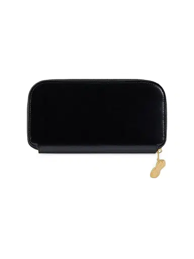 Givenchy Women's Lucky Charms Zipped Card Holder in Box Leather - Black | Thumbnail 2