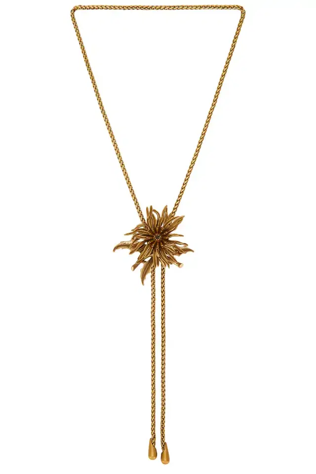 Cult Gaia Octavia Bolo Necklace