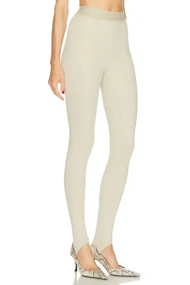 Wardrobe.NYC Opaque Stirrup Legging | Thumbnail 2