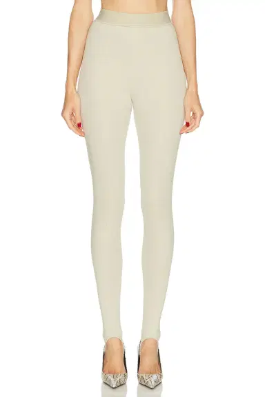 Wardrobe.NYC Opaque Stirrup Legging | Thumbnail 1
