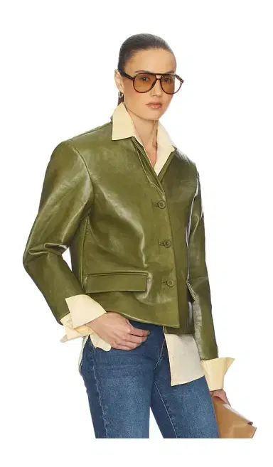 Helsa Puffy Leather Jacket | Thumbnail 2 Helsa Puffy Leather Jacket | Thumbnail 2