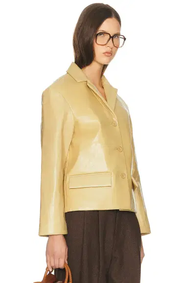 Helsa Puffy Leather Jacket | Thumbnail 4 Helsa Puffy Leather Jacket | Thumbnail 4