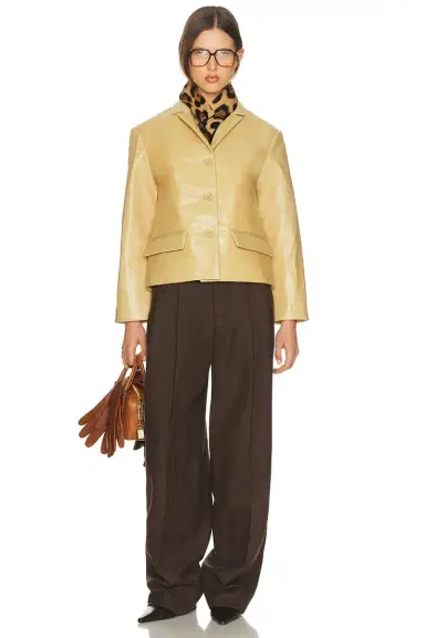 Helsa Puffy Leather Jacket | Thumbnail 6 Helsa Puffy Leather Jacket | Thumbnail 6