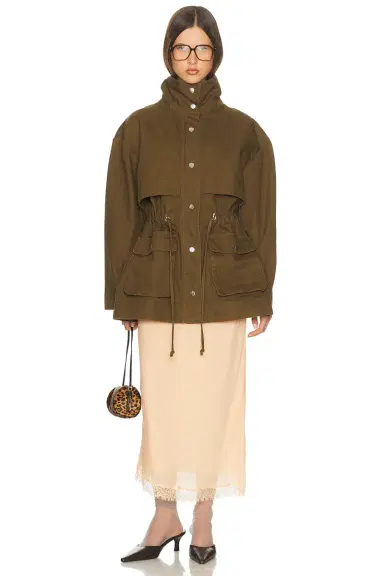 Helsa Garment Washed Utility Jacket | Thumbnail 6 Helsa Garment Washed Utility Jacket | Thumbnail 6