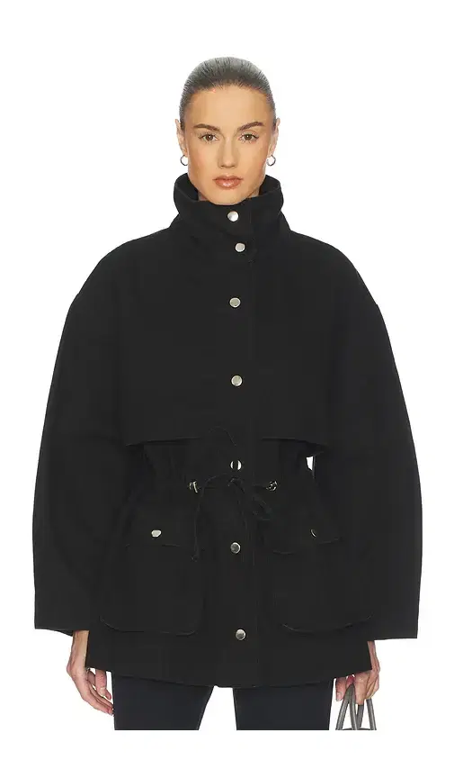 Helsa Garment Washed Utility Jacket