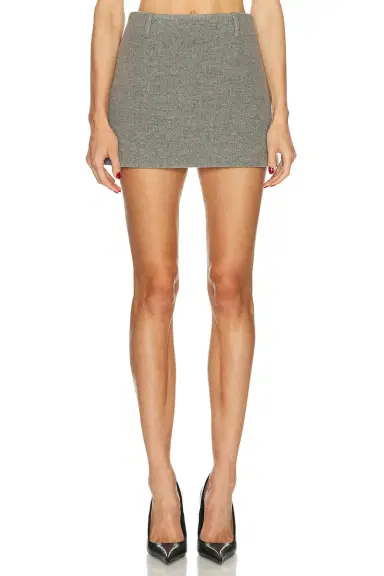 SAME Wool Mini Skirt | Thumbnail 1 SAME Wool Mini Skirt | Thumbnail 1