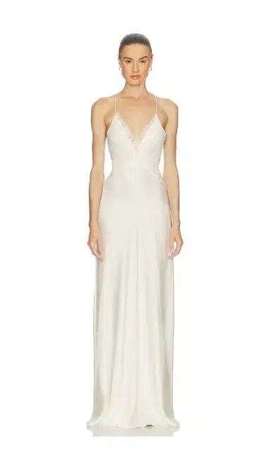 Helsa Mix Media Slip Dress | Thumbnail 2 Helsa Mix Media Slip Dress | Thumbnail 2