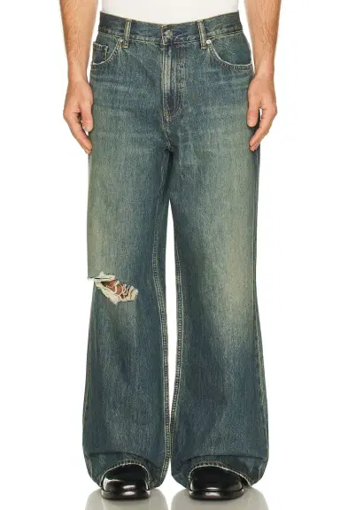Helmut Lang Destroyed Denim | Thumbnail 3