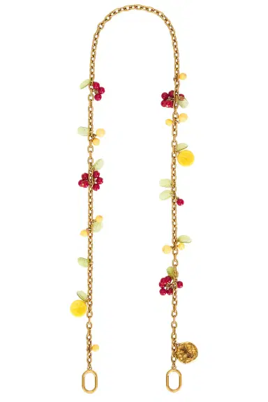 Saint Laurent Cherry Charms Chain | Thumbnail 1 Saint Laurent Cherry Charms Chain | Thumbnail 1