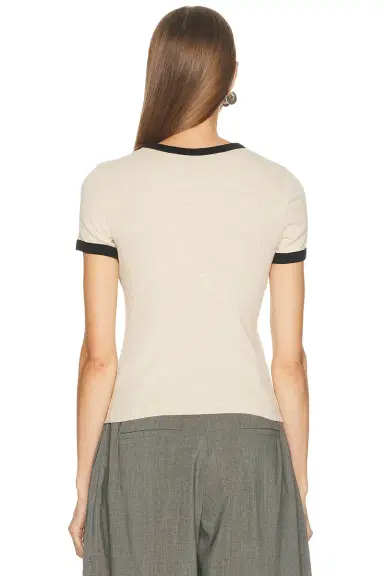 ENZA COSTA Cotton Classic Ringer Tee | Thumbnail 3 ENZA COSTA Cotton Classic Ringer Tee | Thumbnail 3