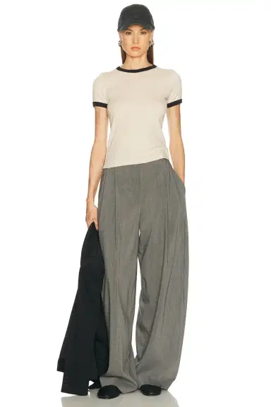 ENZA COSTA Cotton Classic Ringer Tee | Thumbnail 4 ENZA COSTA Cotton Classic Ringer Tee | Thumbnail 4