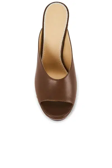 Magda Butrym Wedge Sandal | Thumbnail 4 Magda Butrym Wedge Sandal | Thumbnail 4