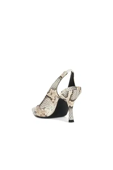 Magda Butrym Snake Low Slingback Heel | Thumbnail 5 Magda Butrym Snake Low Slingback Heel | Thumbnail 5
