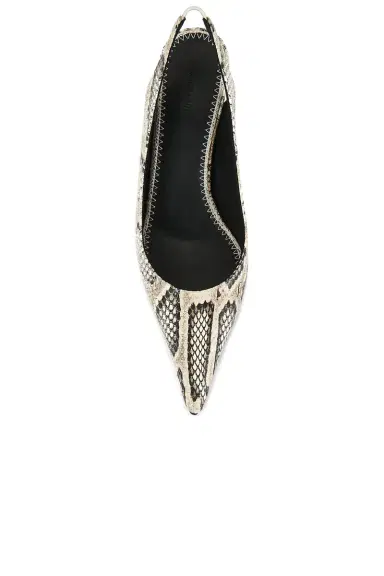 Magda Butrym Snake Low Slingback Heel | Thumbnail 6 Magda Butrym Snake Low Slingback Heel | Thumbnail 6