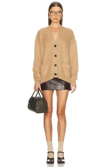 Acne Studios Plush Cardigan | Thumbnail 4