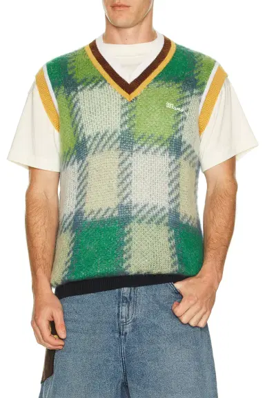 Marni V Neck Sweater Vest | Thumbnail 1 Marni V Neck Sweater Vest | Thumbnail 1