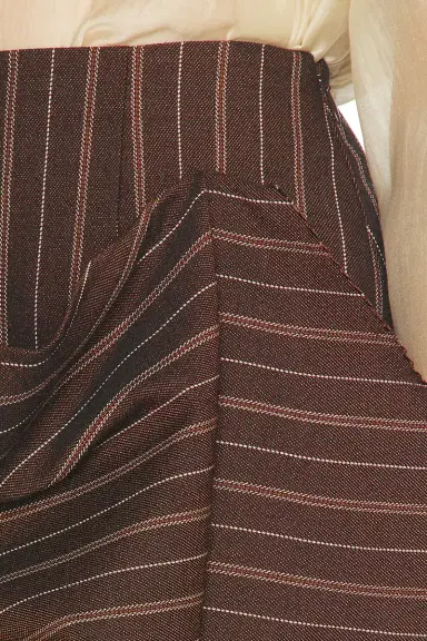 Helsa Stripe Twill Blanket Skirt | Thumbnail 8 Helsa Stripe Twill Blanket Skirt | Thumbnail 8