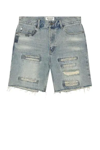 Midnight Rodeo Distressed Denim Shorts | Thumbnail 6 Midnight Rodeo Distressed Denim Shorts | Thumbnail 6