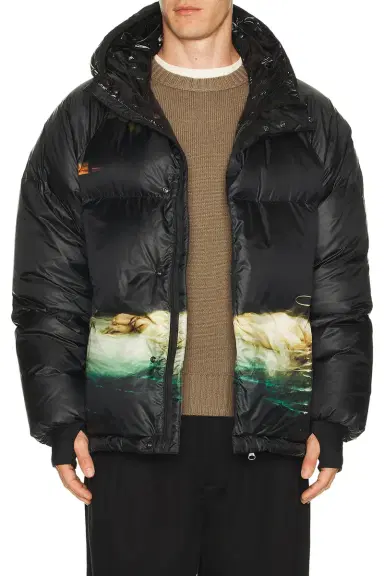 Undercover Drowned Martyr 2d Nylon Fiber Puffer Jacket | Thumbnail 1 Undercover Drowned Martyr 2d Nylon Fiber Puffer Jacket | Thumbnail 1