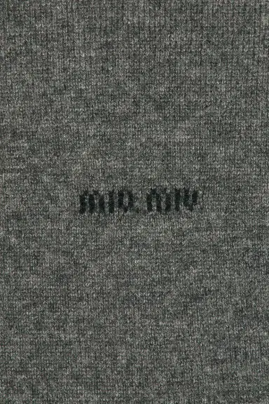 Miu Miu Cashmere F.12 Half Zip Sweater | Thumbnail 6 Miu Miu Cashmere F.12 Half Zip Sweater | Thumbnail 6