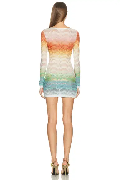 Missoni Long Sleeve Tee Dress | Thumbnail 3 Missoni Long Sleeve Tee Dress | Thumbnail 3