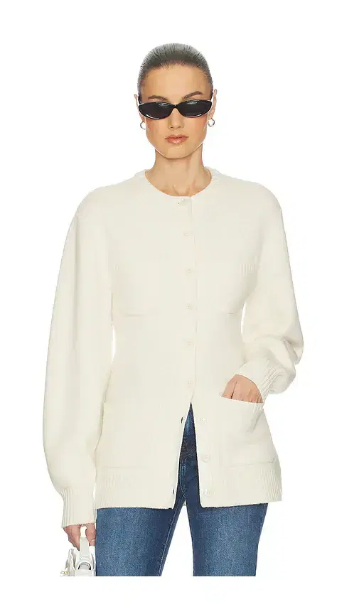 Devika Wool Cashmere Cardigan