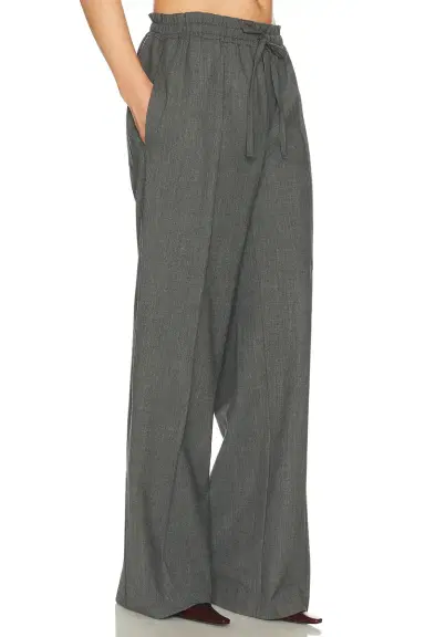 Helsa Wool Blend Drawcord Trousers | Thumbnail 4 Helsa Wool Blend Drawcord Trousers | Thumbnail 4