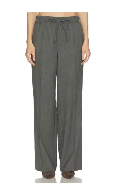 Helsa Wool Blend Drawcord Trousers | Thumbnail 1 Helsa Wool Blend Drawcord Trousers | Thumbnail 1