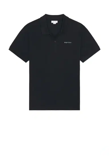 Alexander McQueen Logo Embroidered Polo | Thumbnail 4