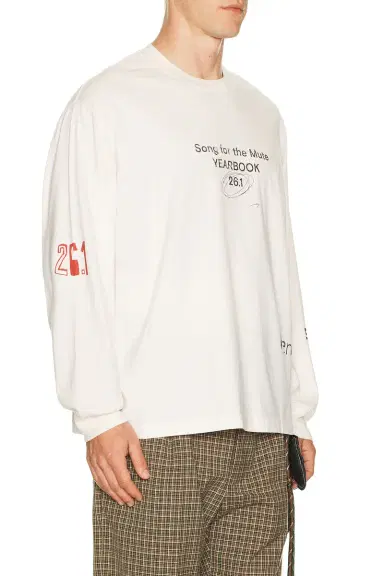 Song for the Mute Scribble Oversized Crew Neck Pullover | Thumbnail 2 Song for the Mute Scribble Oversized Crew Neck Pullover | Thumbnail 2