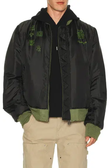 ALPHA INDUSTRIES x Keith Haring MA-1 Reversible Jacket | Thumbnail 4