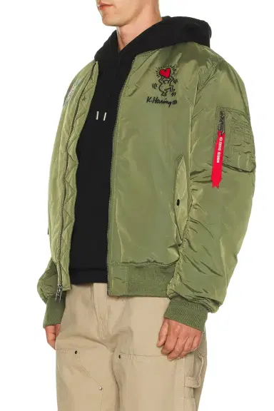 ALPHA INDUSTRIES x Keith Haring MA-1 Reversible Jacket | Thumbnail 6