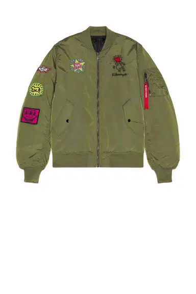 ALPHA INDUSTRIES x Keith Haring MA-1 Reversible Jacket | Thumbnail 10