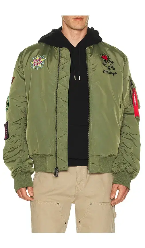 x Keith Haring MA-1 Reversible Jacket