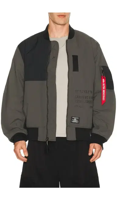 Alpha Industries L-2B Relaxed Patchwork Flight Jacket | Thumbnail 2