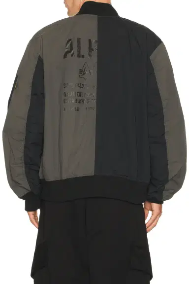 Alpha Industries L-2B Relaxed Patchwork Flight Jacket | Thumbnail 3