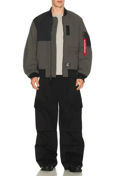Alpha Industries L-2B Relaxed Patchwork Flight Jacket | Thumbnail 6