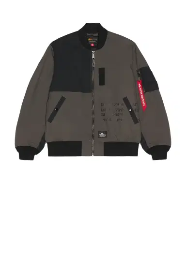 Alpha Industries L-2B Relaxed Patchwork Flight Jacket | Thumbnail 7