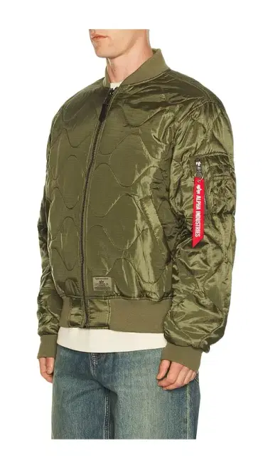 Alpha Industries L-2B Relaxed Quilted Flight Jacket | Thumbnail 2 Alpha Industries L-2B Relaxed Quilted Flight Jacket | Thumbnail 2