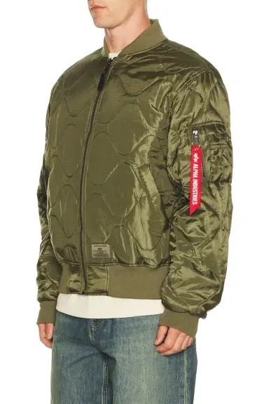 Alpha Industries L-2B Relaxed Quilted Flight Jacket | Thumbnail 4 Alpha Industries L-2B Relaxed Quilted Flight Jacket | Thumbnail 4