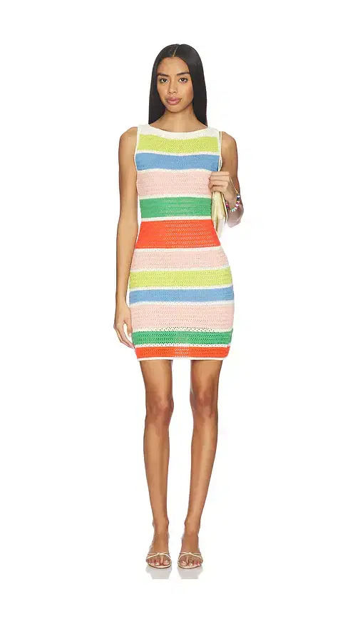 Callahan Perla Crochet Mini Dress