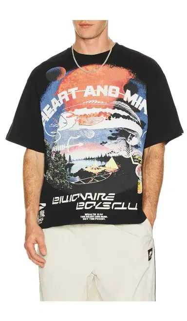 Billionaire Boys Club Hook Boxy Tee | Thumbnail 1 Billionaire Boys Club Hook Boxy Tee | Thumbnail 1
