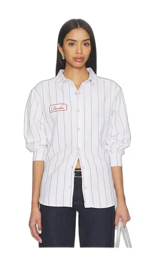Darlin Mechanic Button Down Shirt