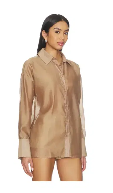 4th & Reckless Gracey Sheer Shirt | Thumbnail 2 4th & Reckless Gracey Sheer Shirt | Thumbnail 2