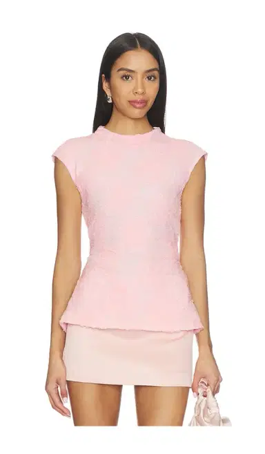 ROTATE Mesh Sleeveless Top | Thumbnail 1 ROTATE Mesh Sleeveless Top | Thumbnail 1