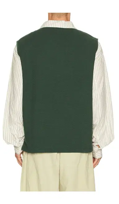KAPPY DESIGN Woven Cotton Vest | Thumbnail 2