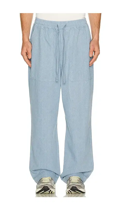 Fatigue Stripe Denim Pants